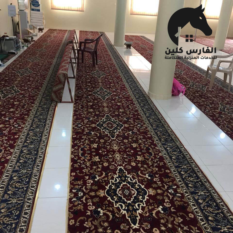 تنظيف فرش مساجد